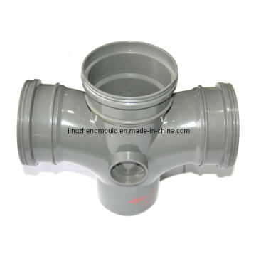 PVC Drainage Pipe Cross Fitting Mould